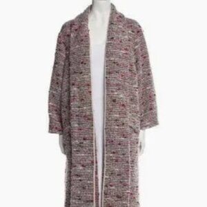 Etoile Isabel Marant Tweed Blanket Coat - Size S